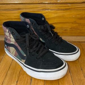 Camo high top Vans